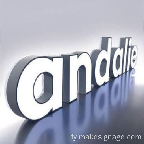 Frontlit en Backlit LED-kanaalbrief